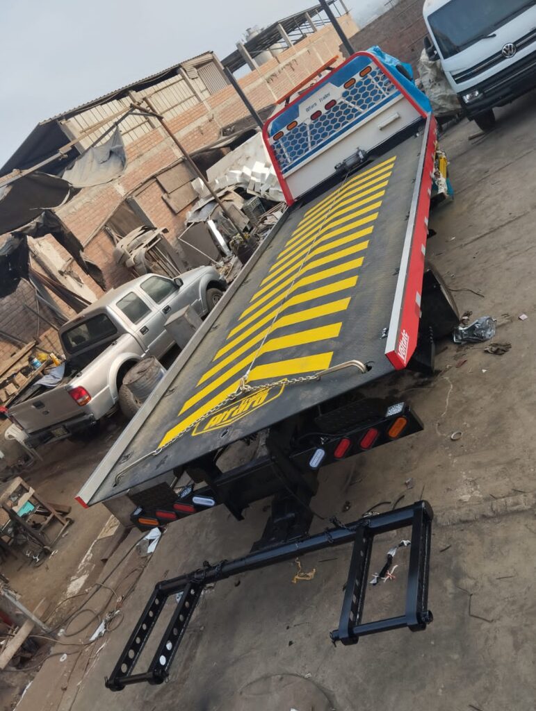 Fabricacion de Grua plataforma pesada